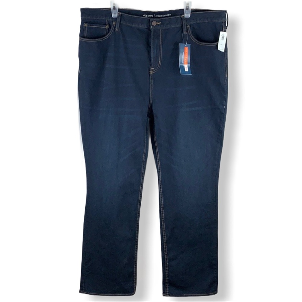 Old Navy Straight Droit Dark Wash Jeans